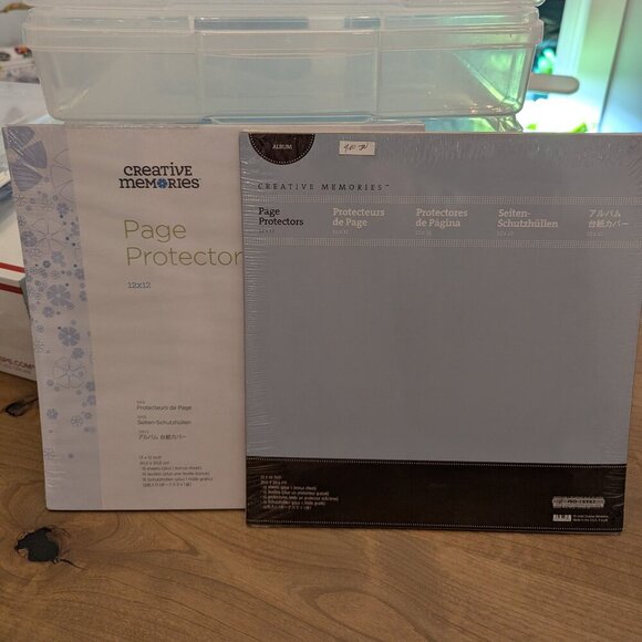 NWT Pack of 15 Page Protectors for 12x12 Creative Memories Albums - Picture 2 of 4